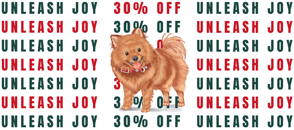 Unleash Joy banner 30% off sitewide no code needed 
